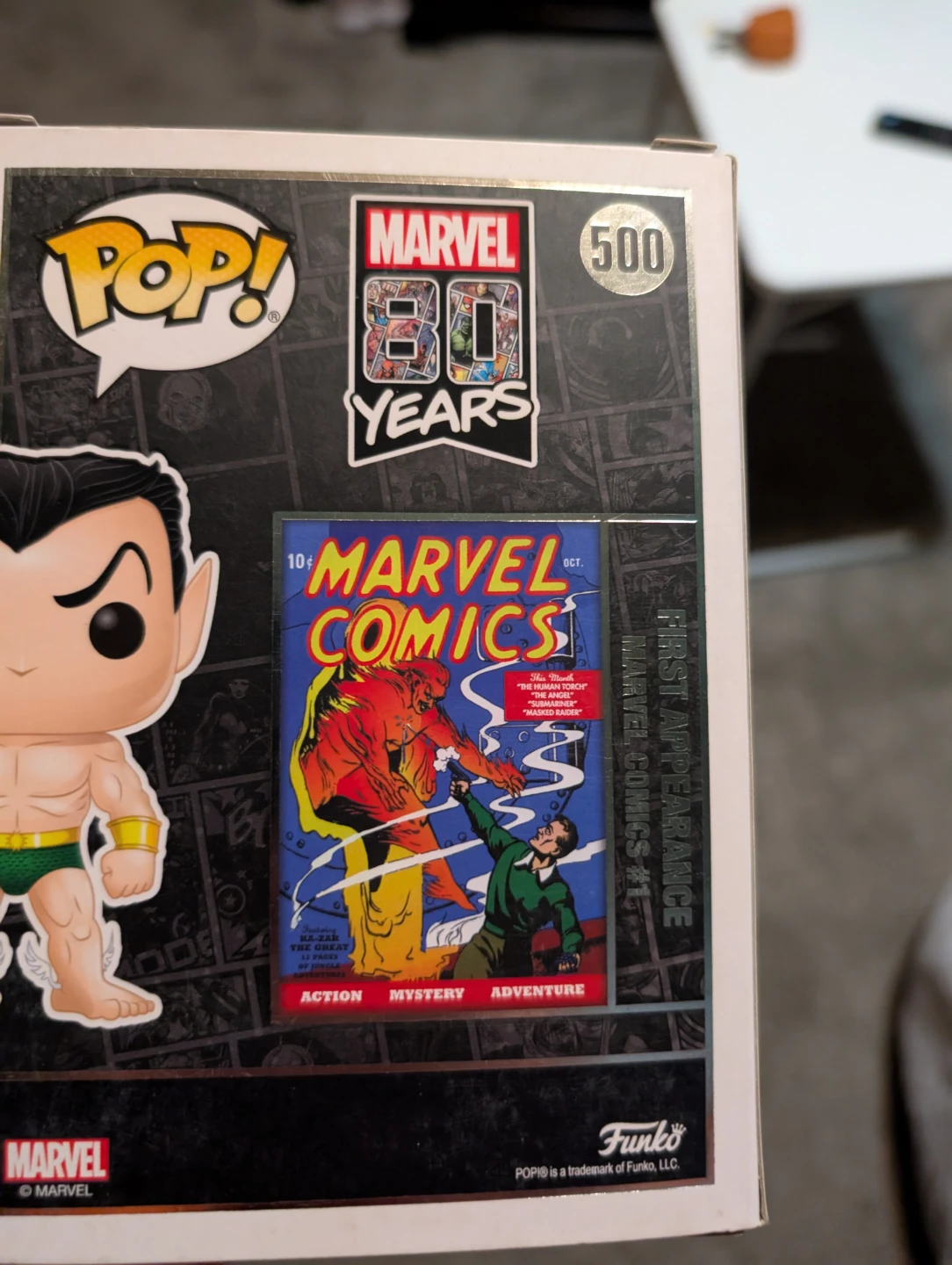 Funko Pop! Marvel Namor, The Sub-Mariner #500 - photo 3