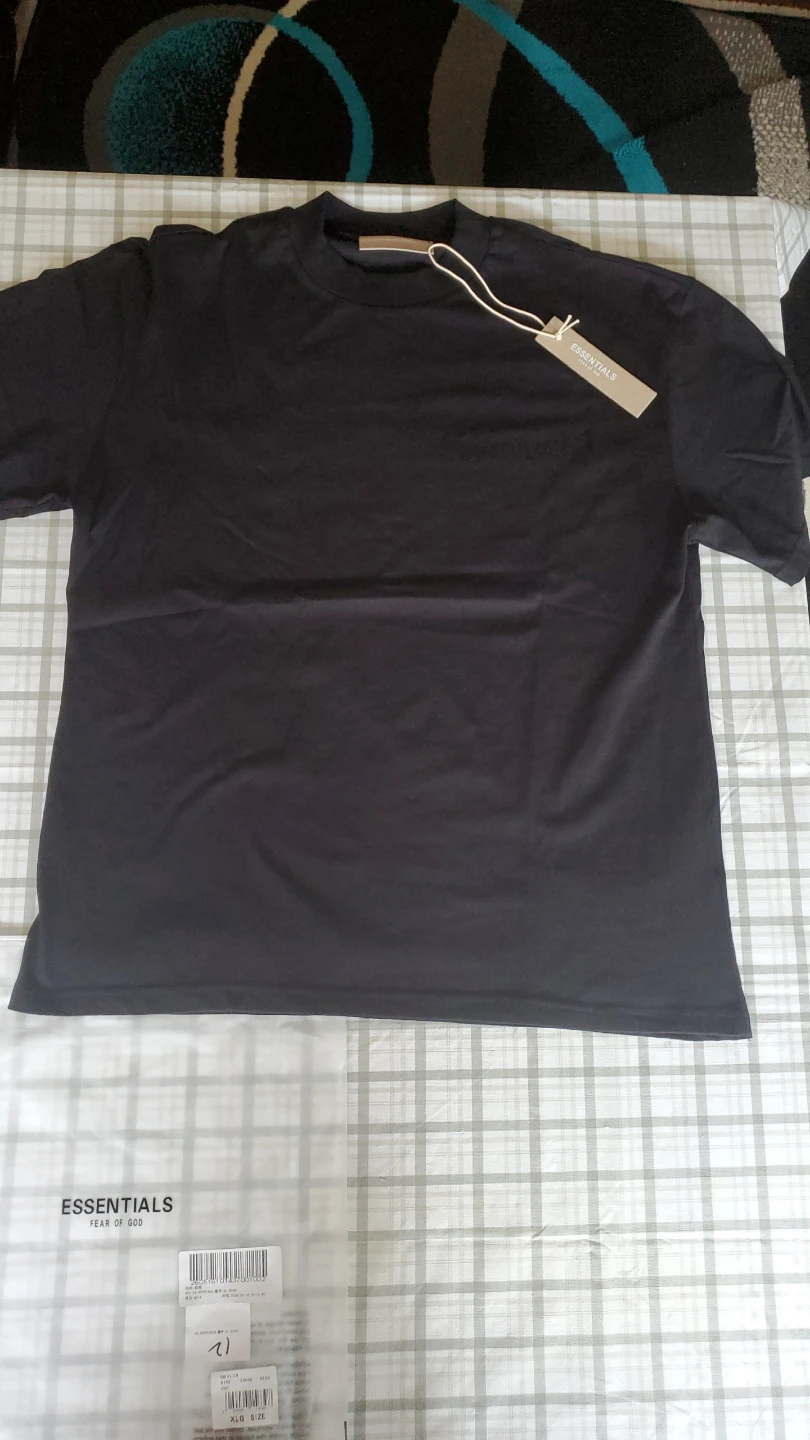 Black Essentials Fear of God T-Shirt - XL