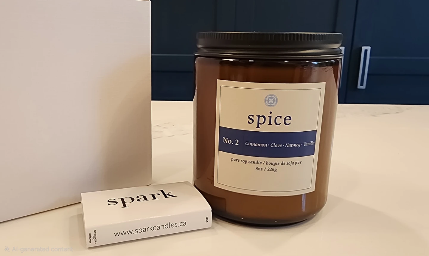 Spice Scented Candle 8oz