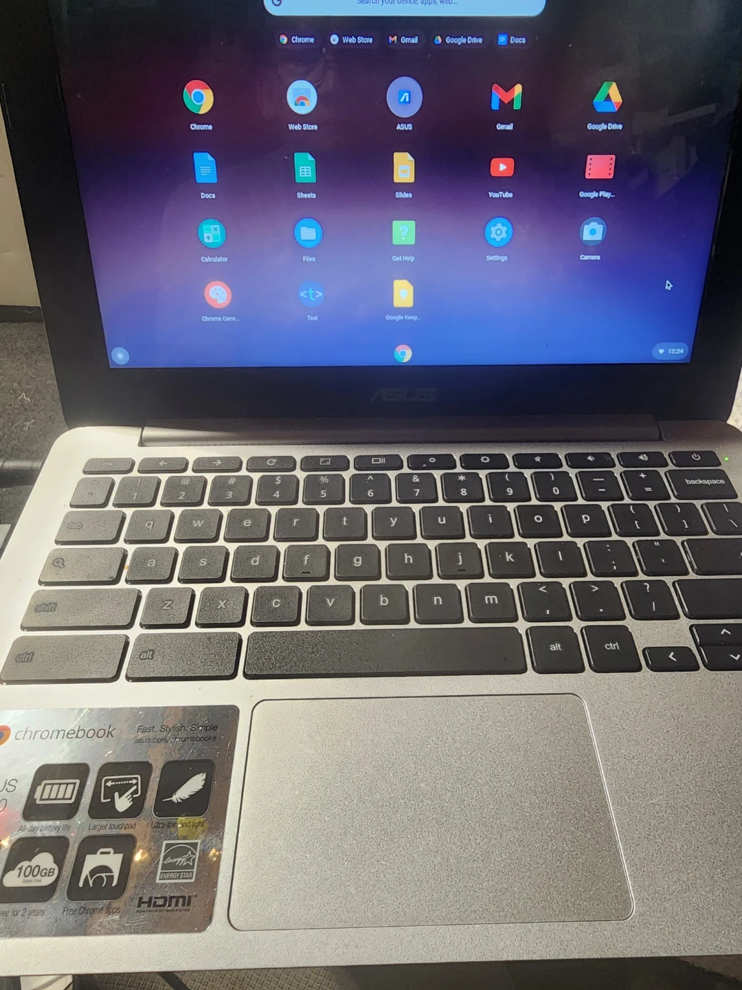 ASUS Chromebook Laptop