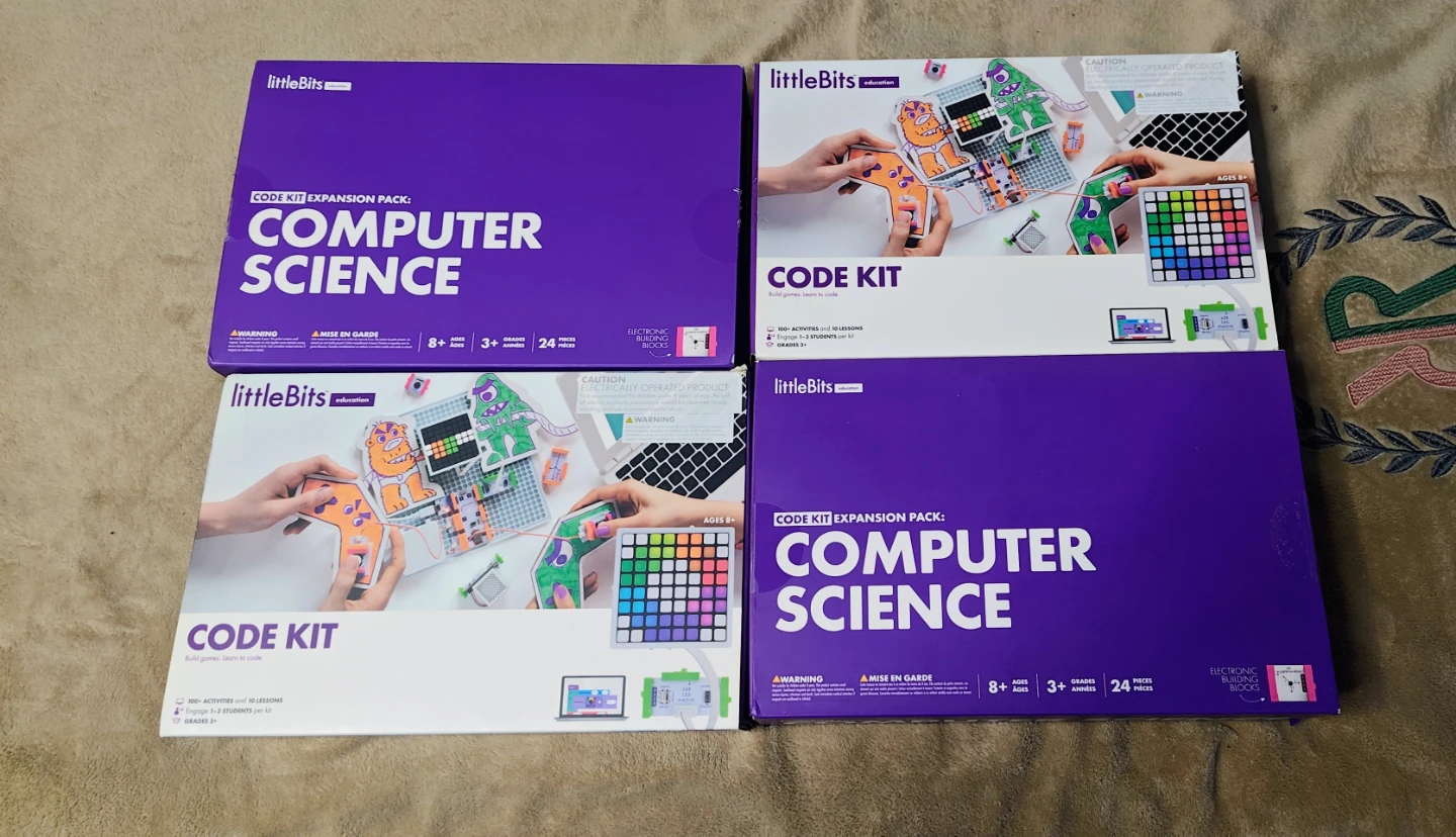 LittleBits Code Kit and Computer Science Expansion Pack