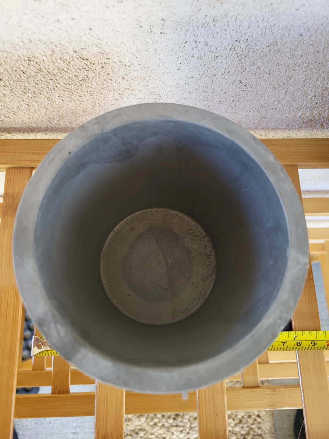 Dragonfly Cement Planter Pot - photo 2
