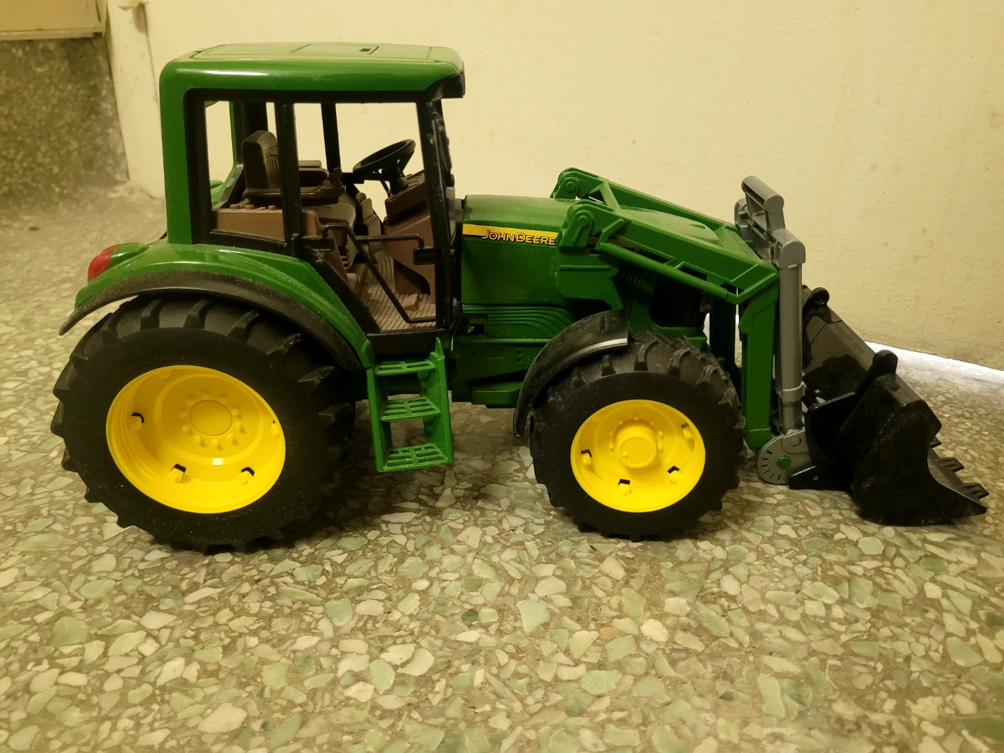 John Deere Tractor Toy with Loader