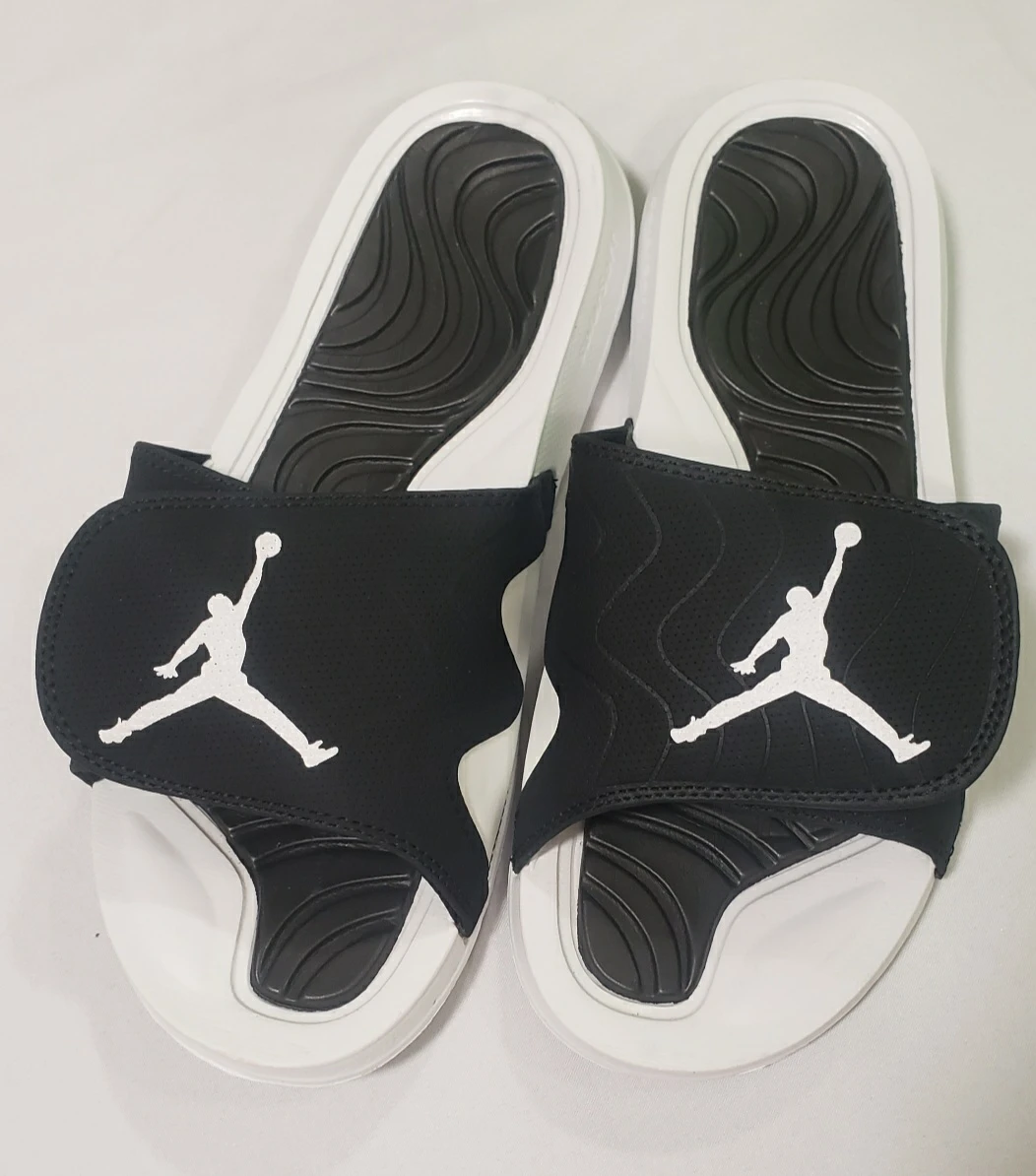 Brand new  Jordan Slides - Black/White