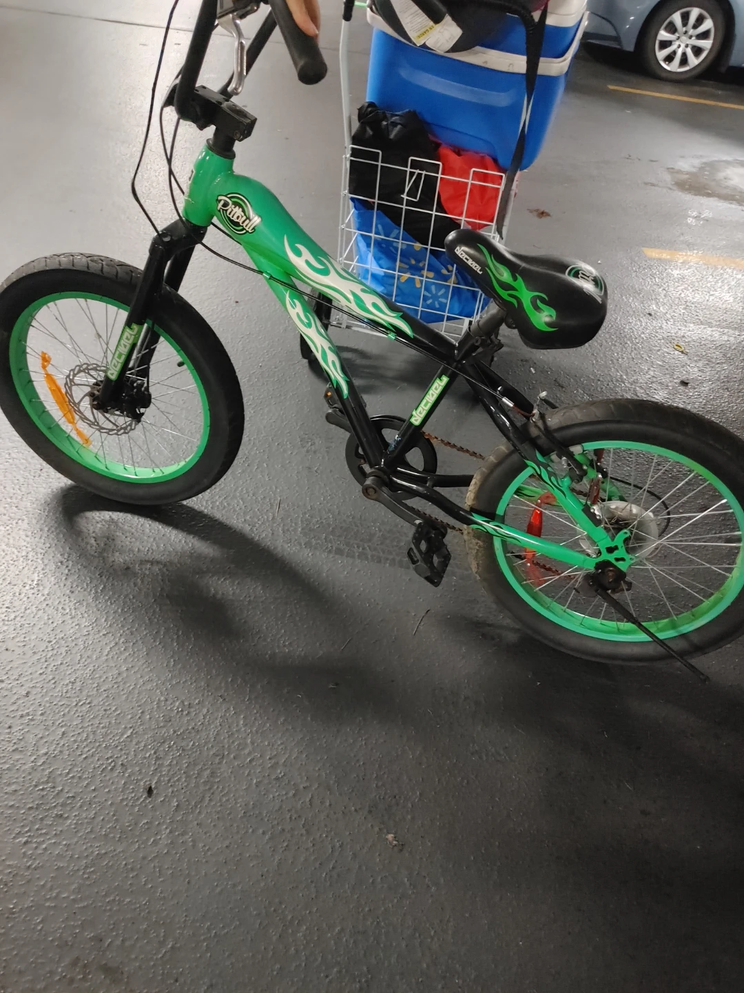 Green Pitbull BMX Bike