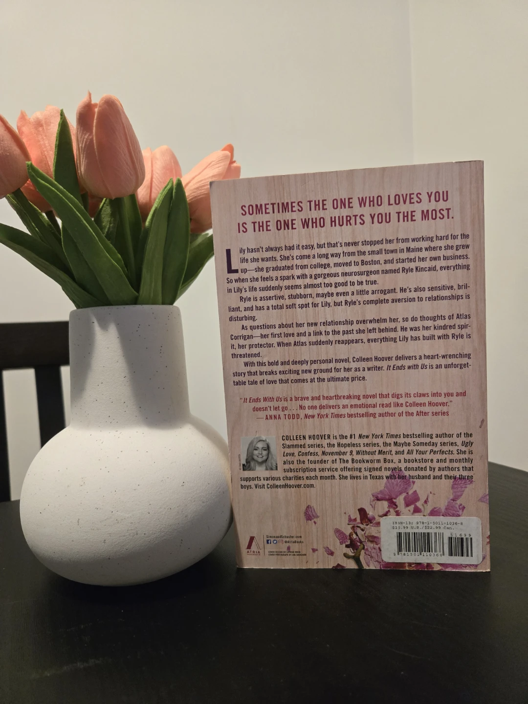 It Ends With Us by Colleen Hoover Paperback Book - photo 2