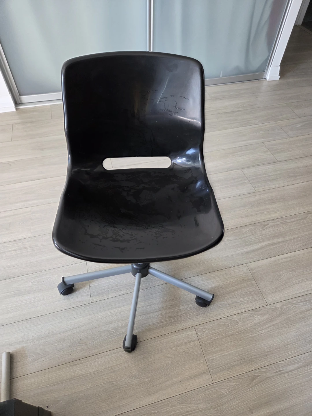 Black Swivel Office Chair - photo 5