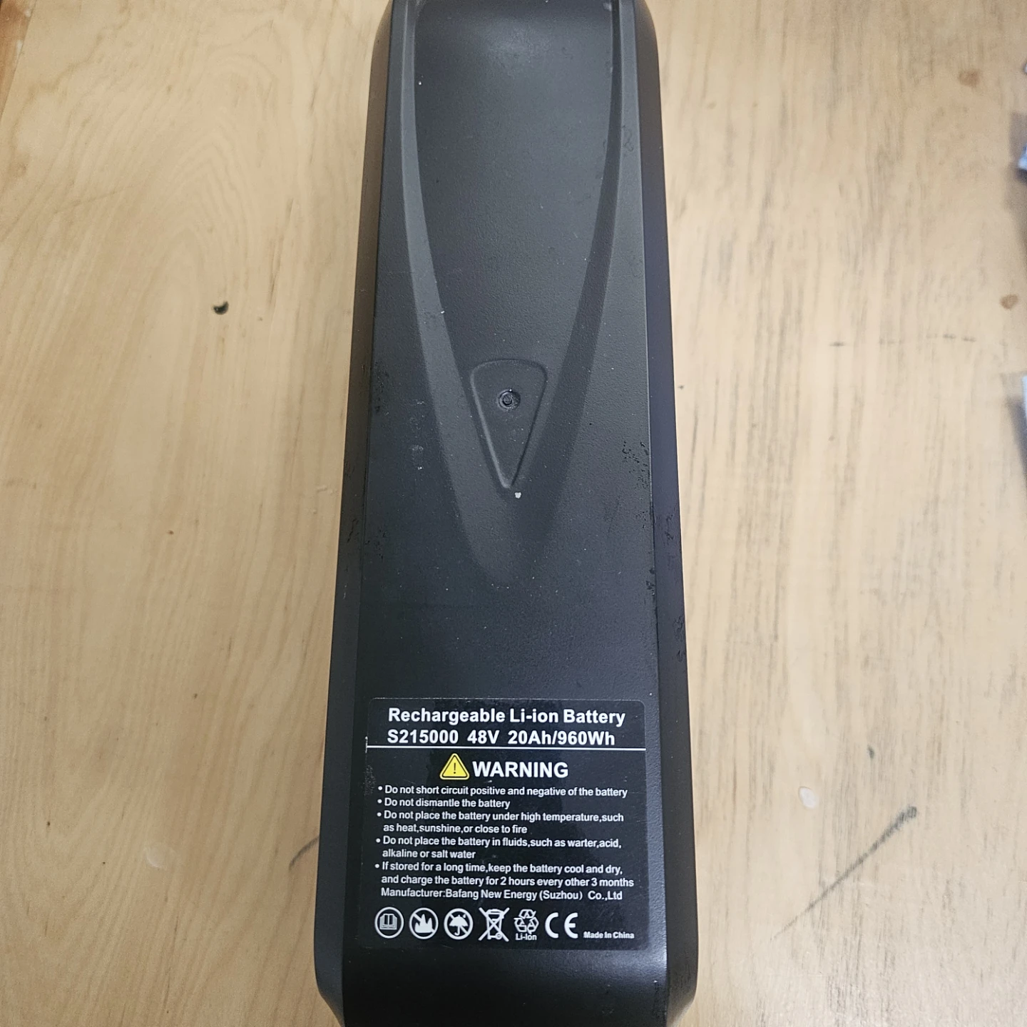 (O.b.o  salvaged)quality Rechargeable Li-ion Battery 48V 20Ah