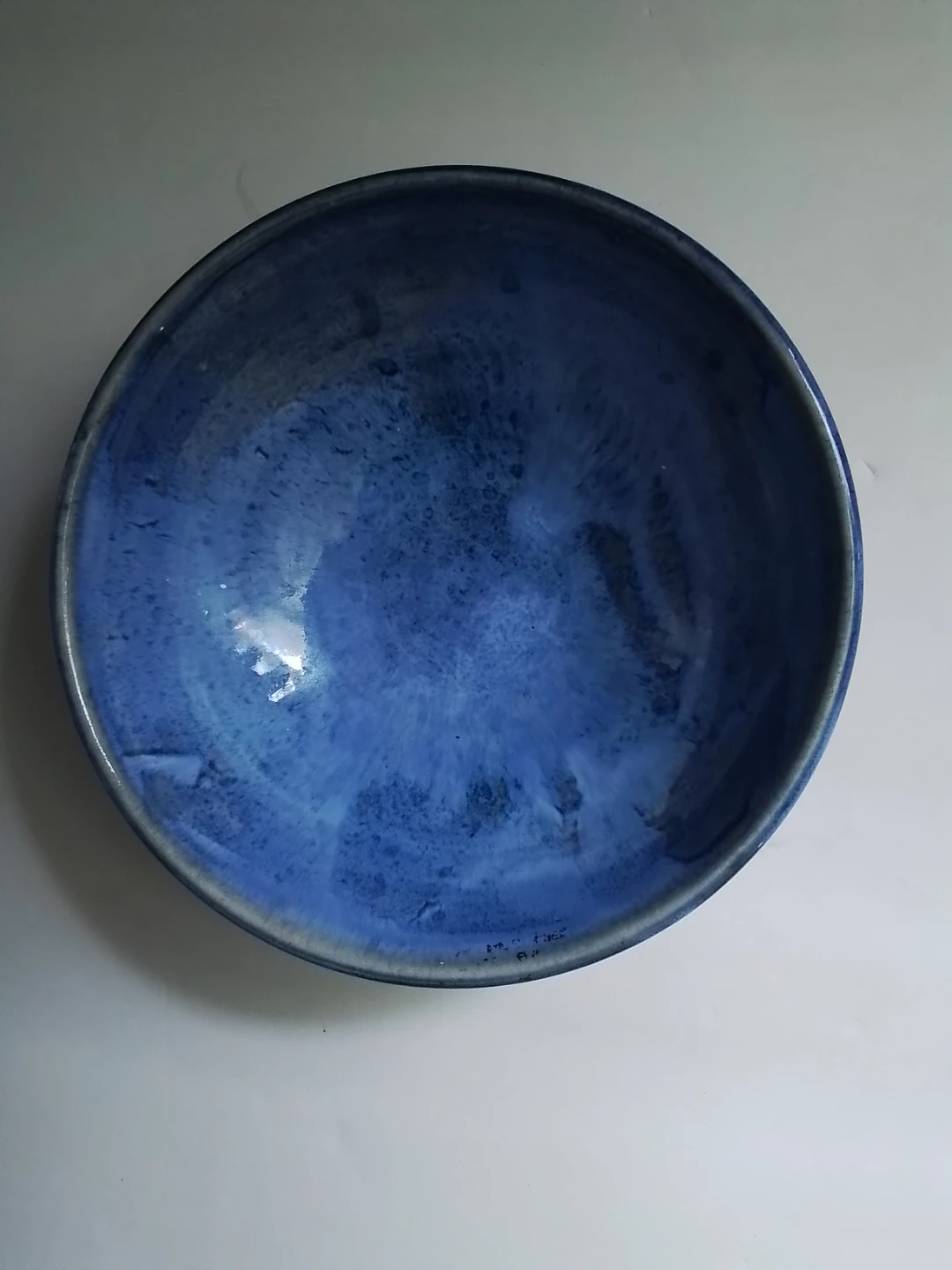 Hand-Thrown Studio Art Pottery Serving Bowl – Signed "Olga III"