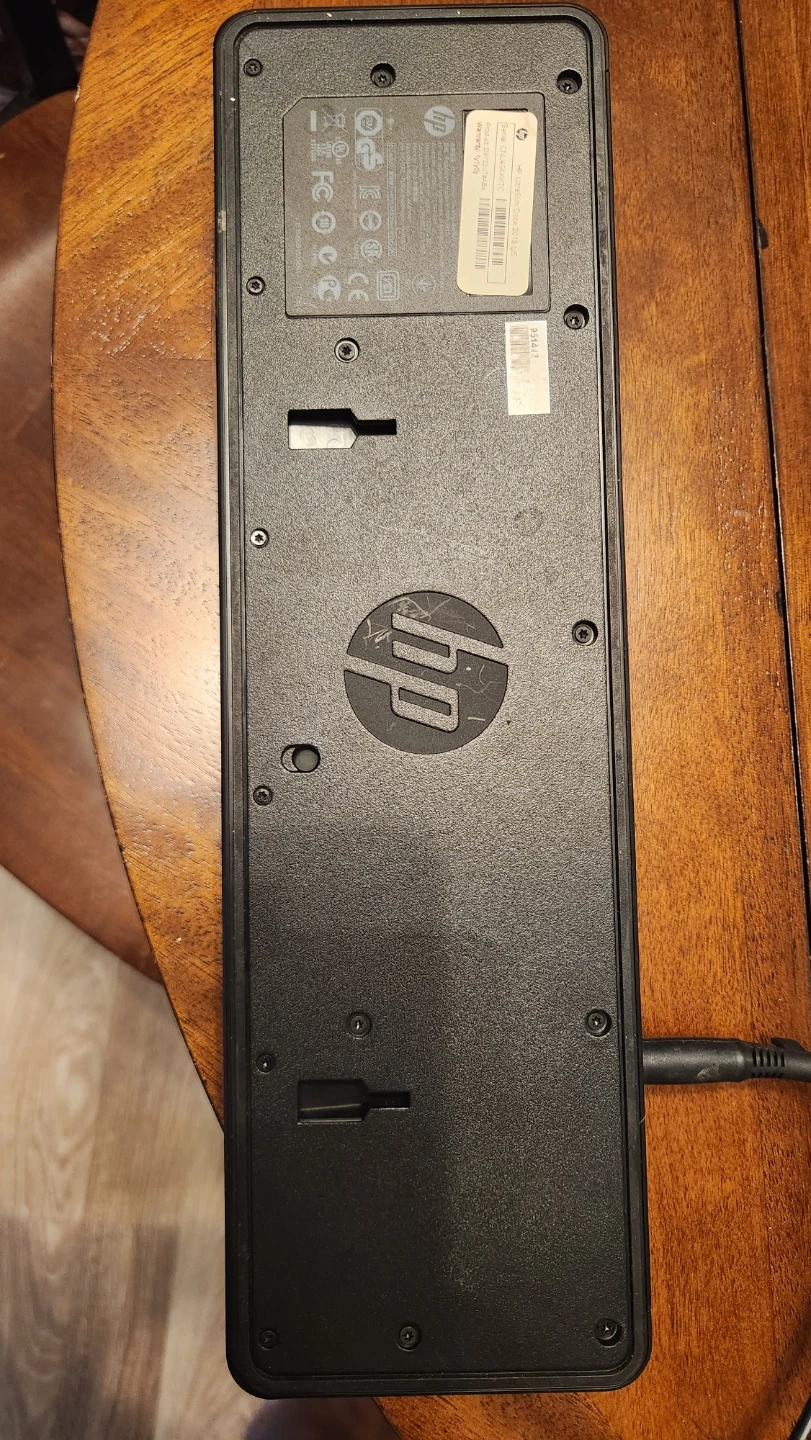 HP Docking Station with Power Adapter - photo 4