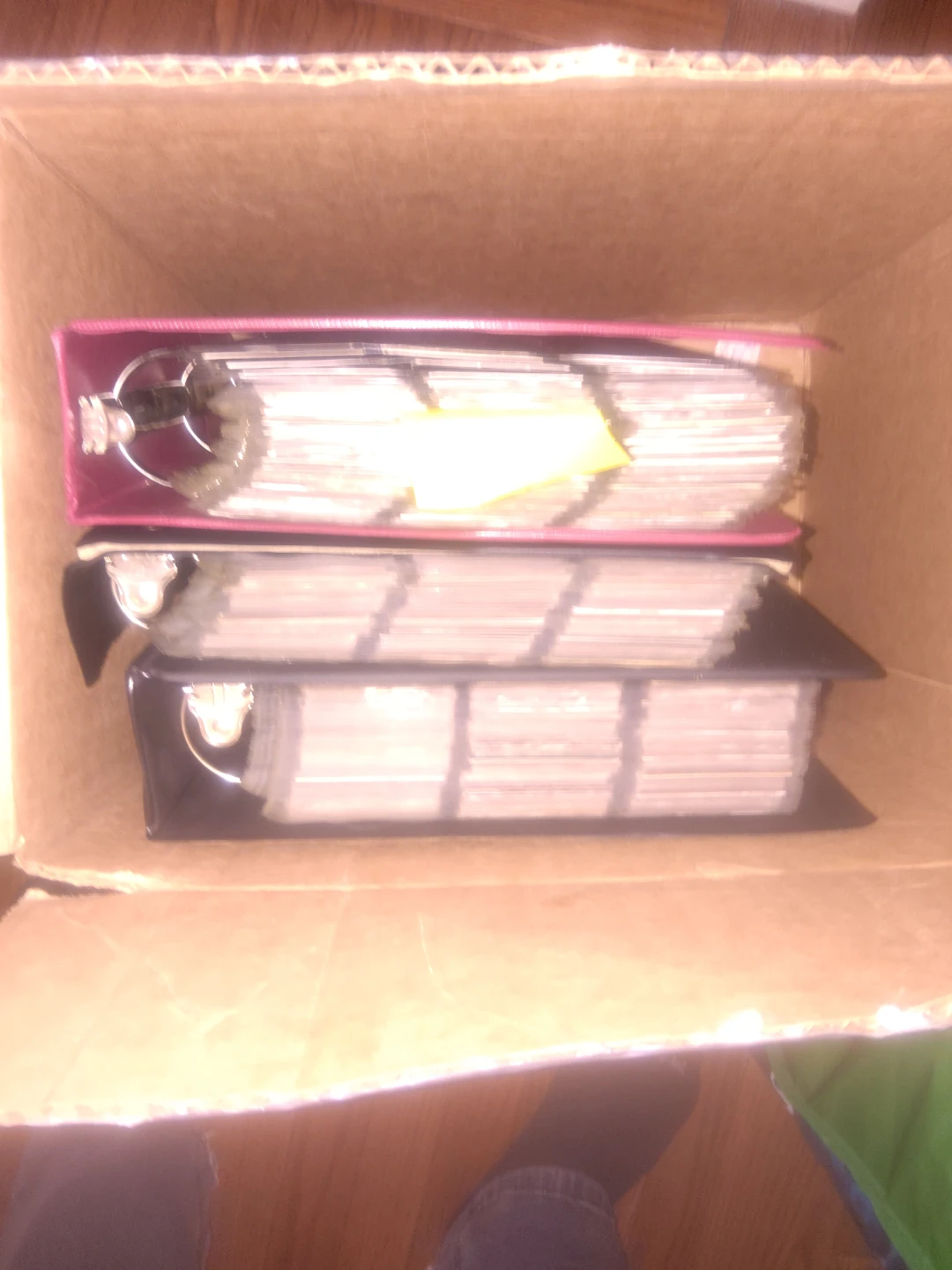 Bulk yugioh cards(binders)