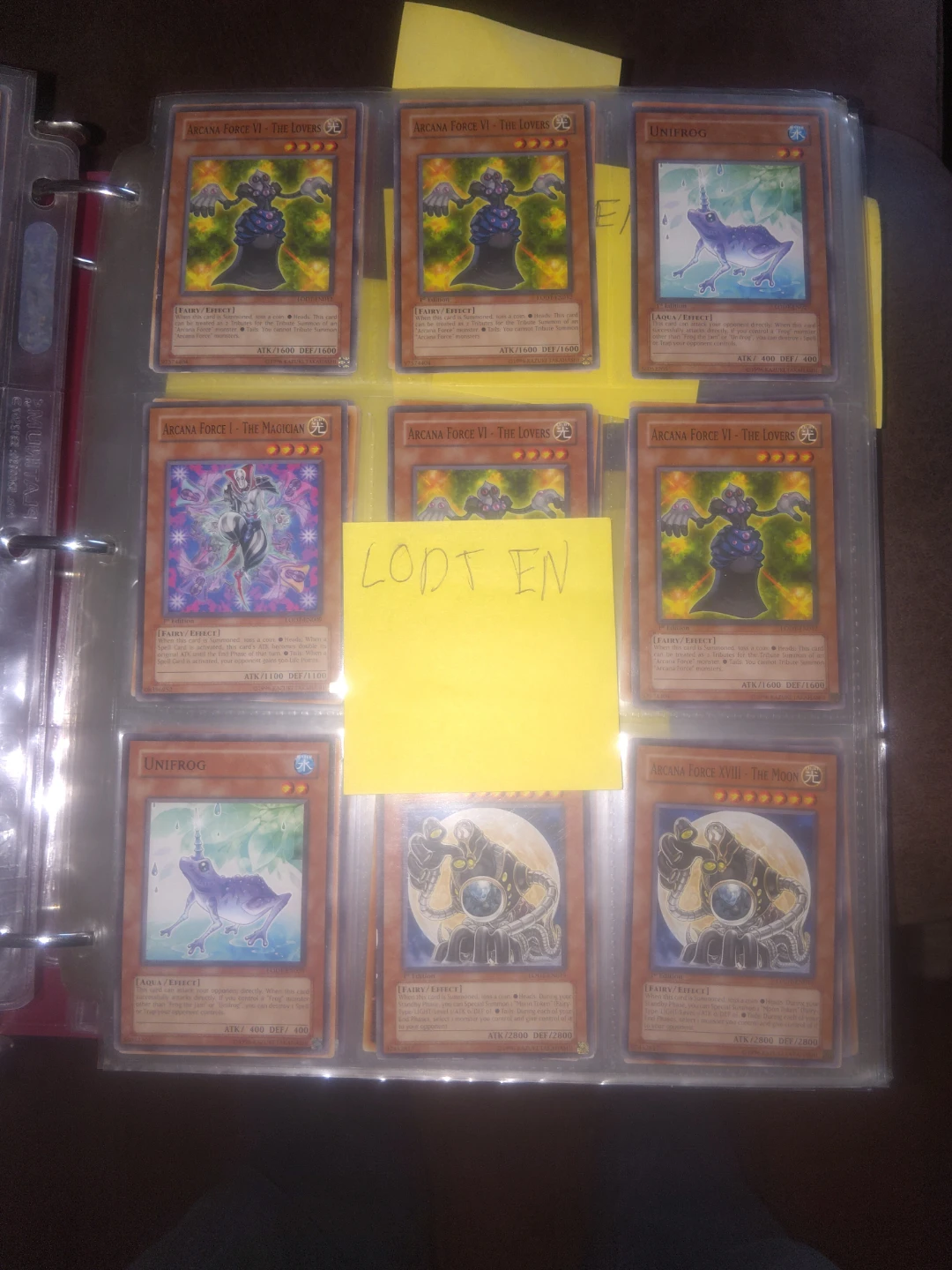 Bulk yugioh cards(binders) - photo 2