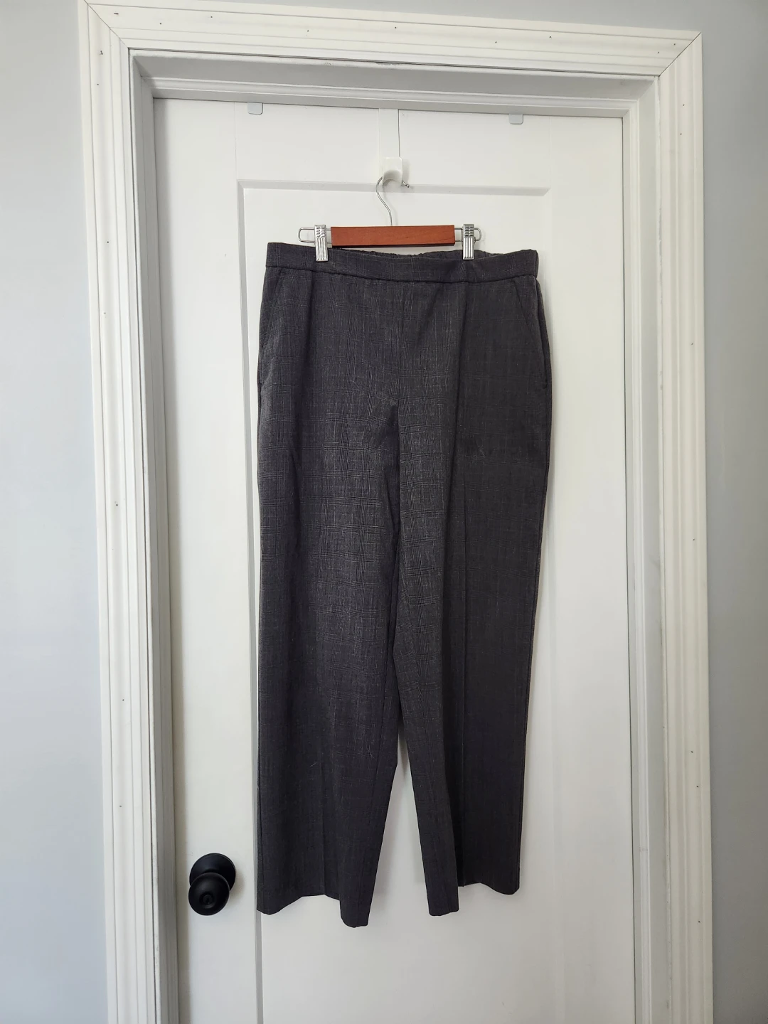 Sag Harbor Stretch Petite Plaid Pants - Size 12P ⚽