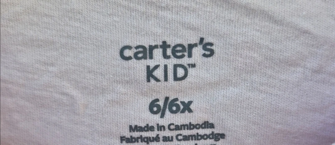 Carter's Kid Pink "Forever" Graphic T-Shirt Size 6/6x - photo 3