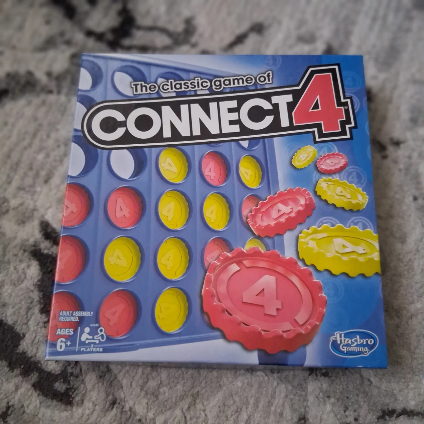 Connect four, game for two