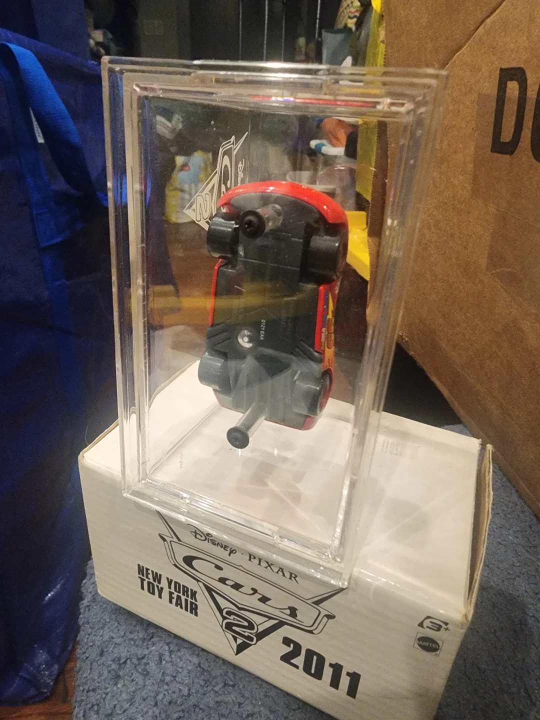 Disney Pixar Cars 2 Lightning McQueen New York Toy Fair 2011 - photo 5