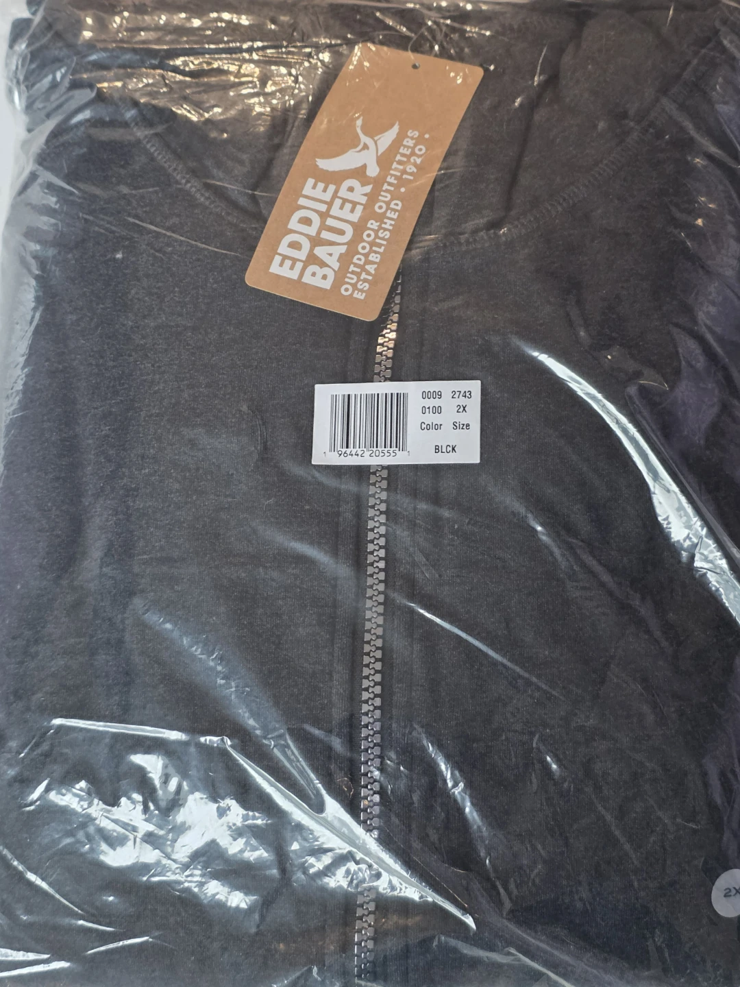 NEW Eddie Bauer Women's Zip-Up Hoodie - XXL