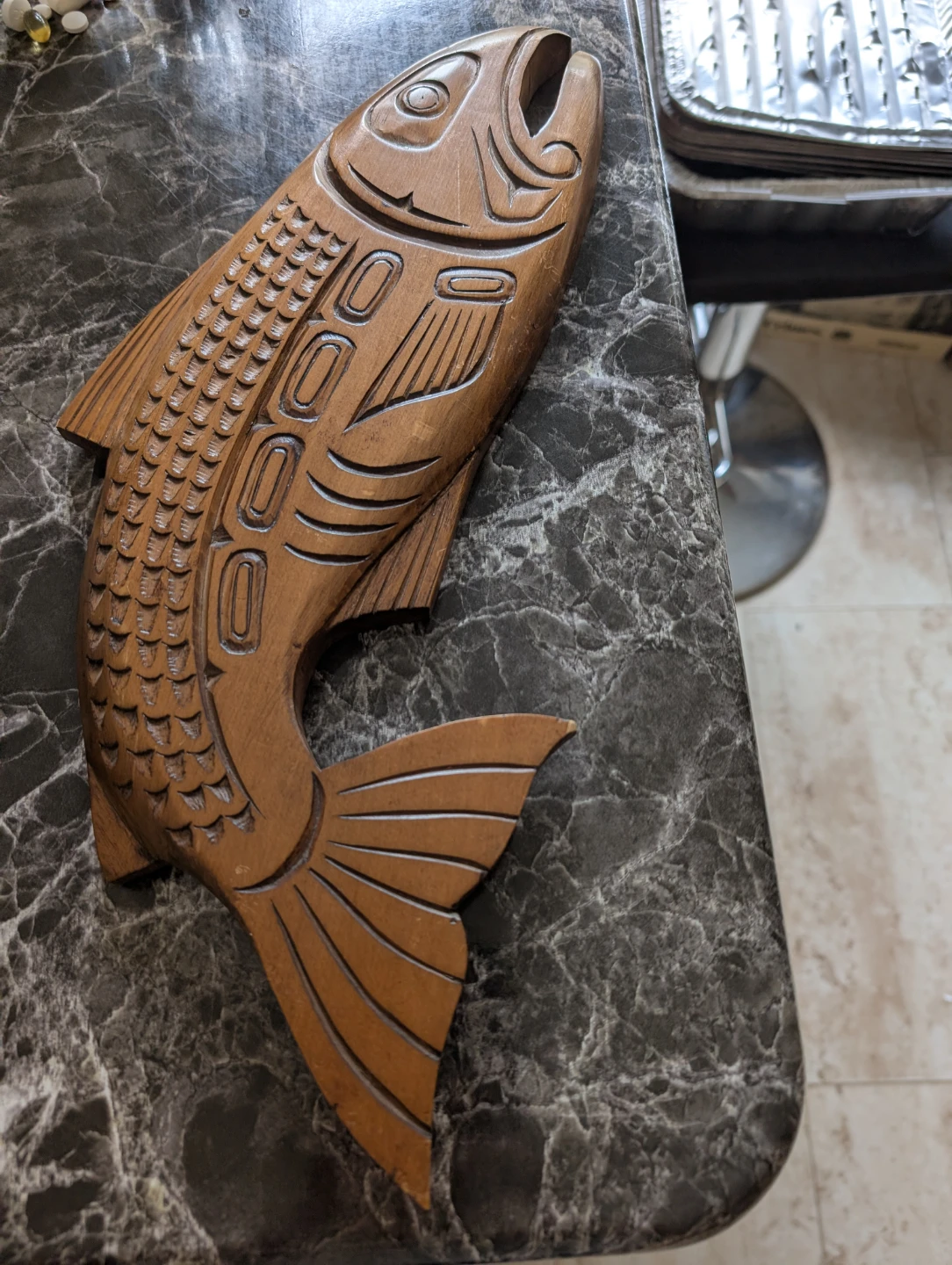 Ethnic fish carving - photo 2