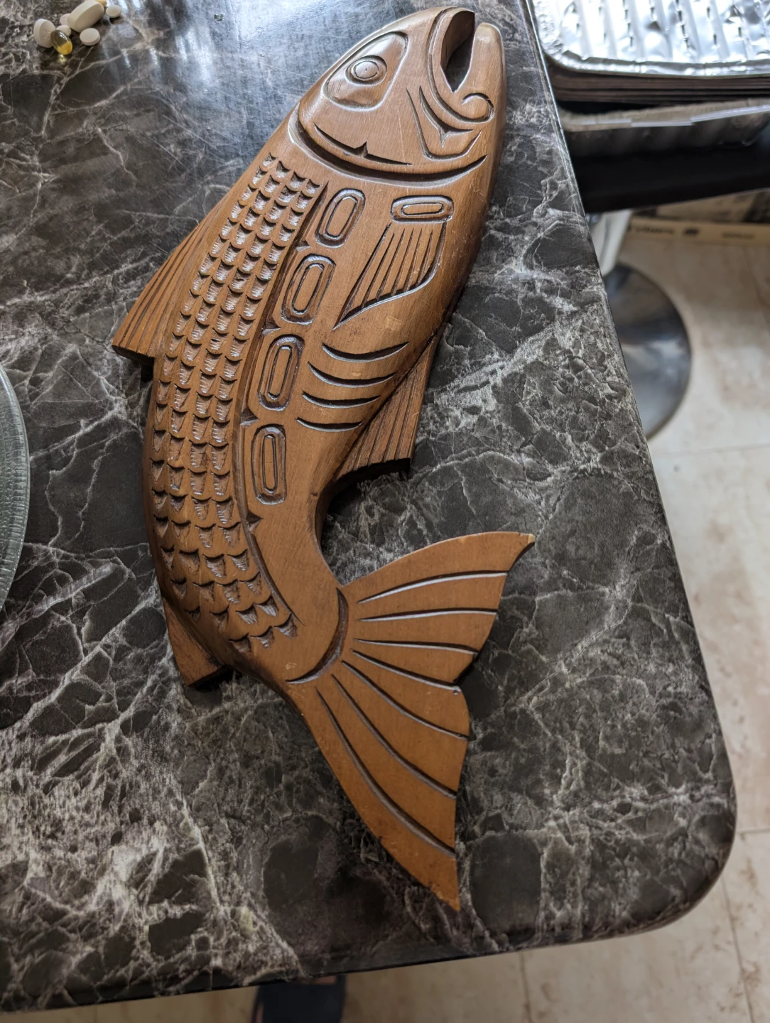 Ethnic fish carving - photo 3