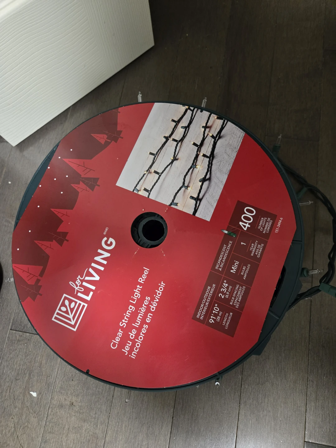 Christmas String lights- excellent condition
