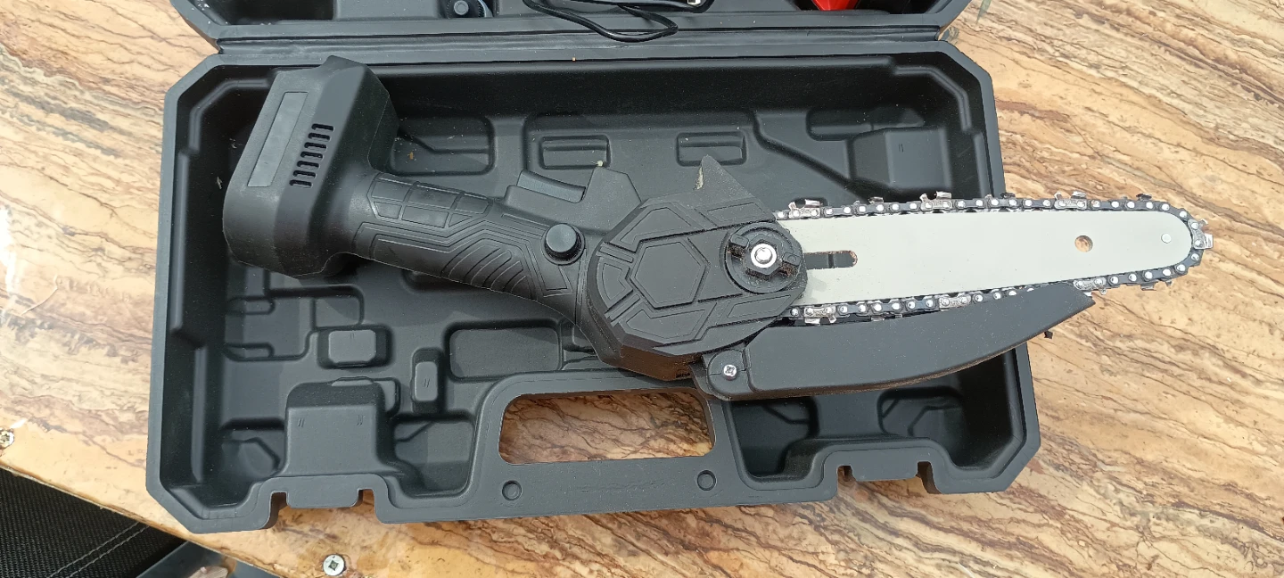 48V Cordless Chainsaw with 2 Batteries and Case