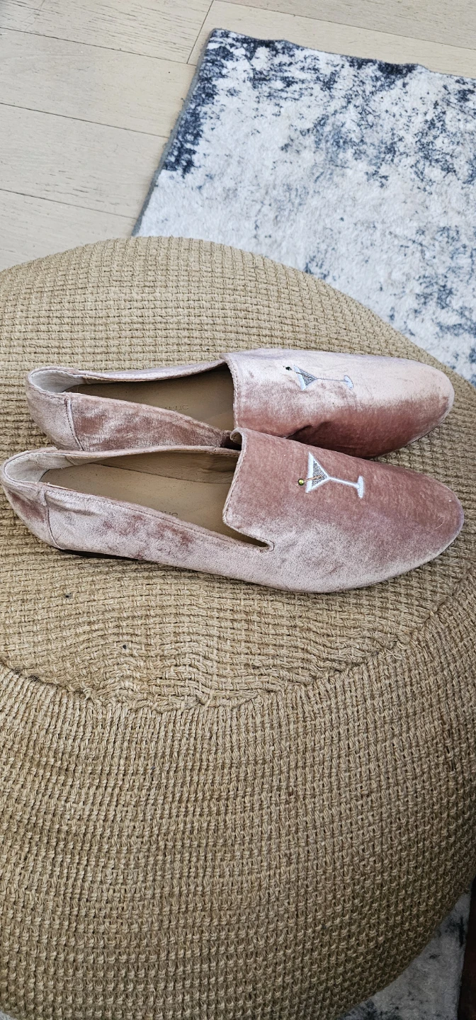 Banana Republic Velvet Martini Loafers - Size 8 - photo 5