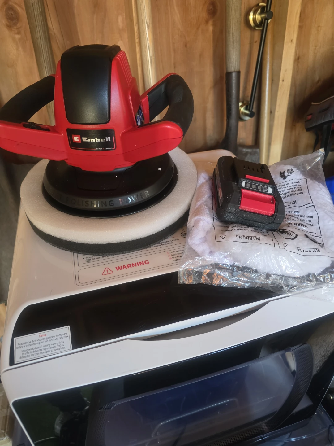 Einhell 18V Cordless Polisher