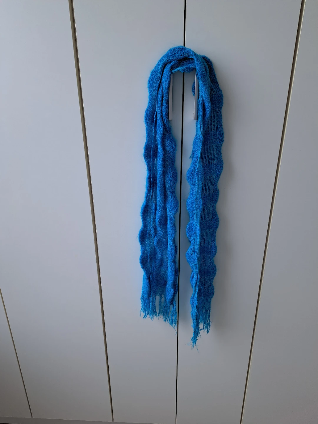Blue Knit Scarf - photo 3