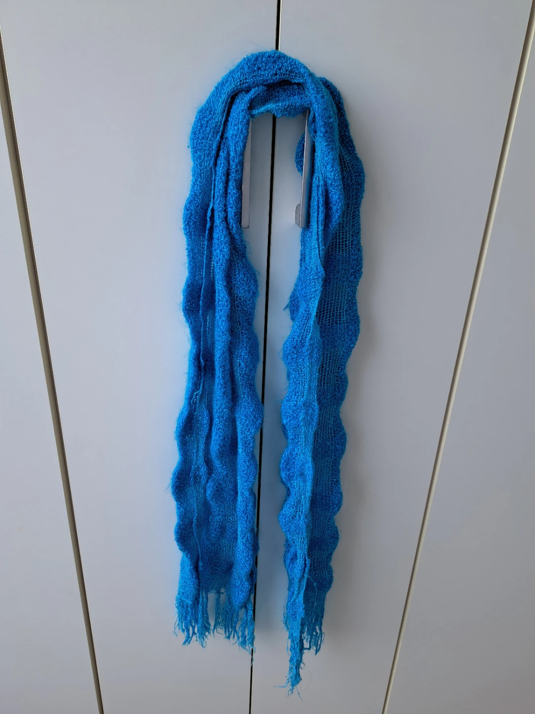 Blue Knit Scarf - photo 4