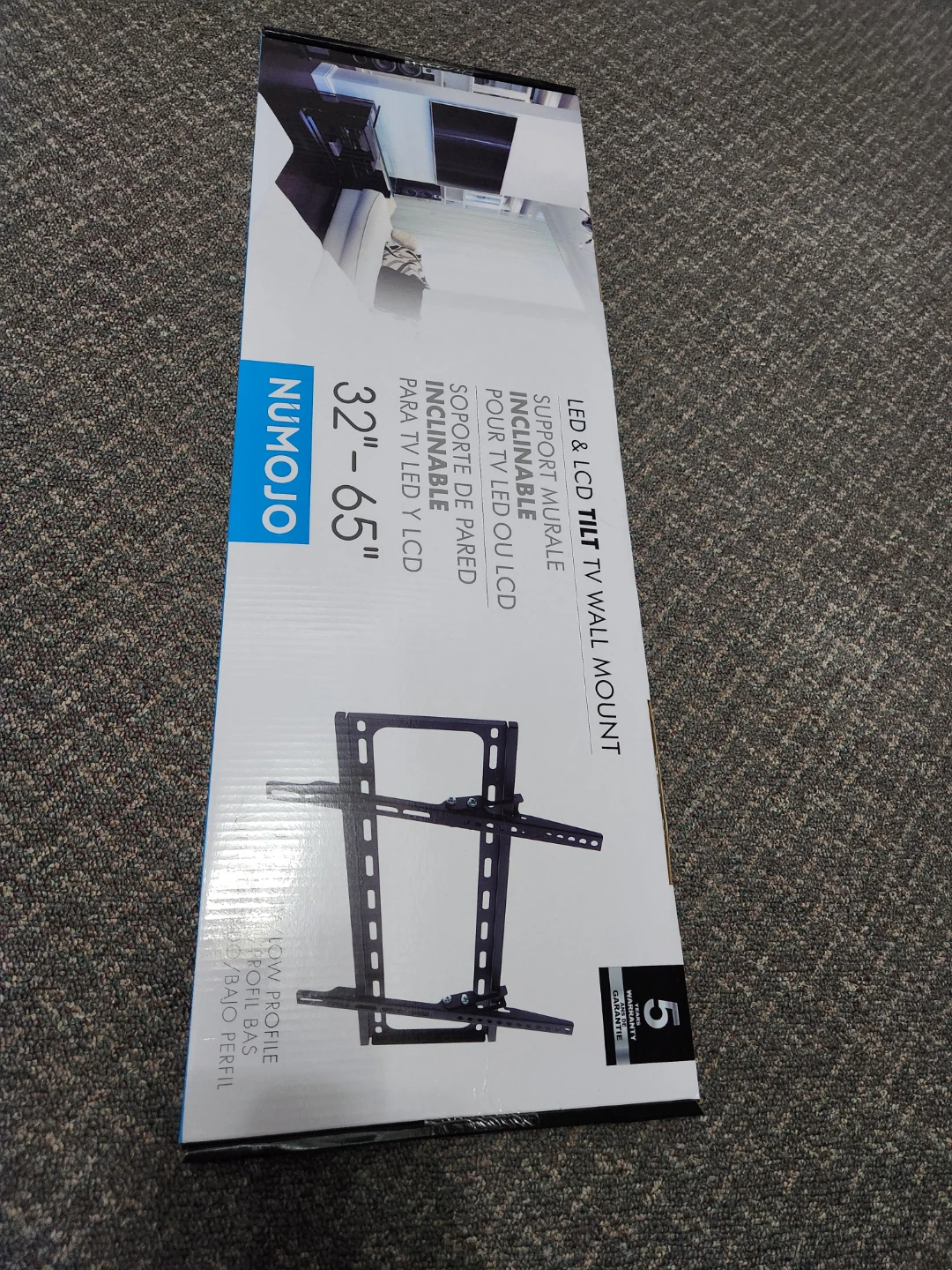 Numojo LED & LCD Tilt TV Wall Mount 32"-65" - photo 3