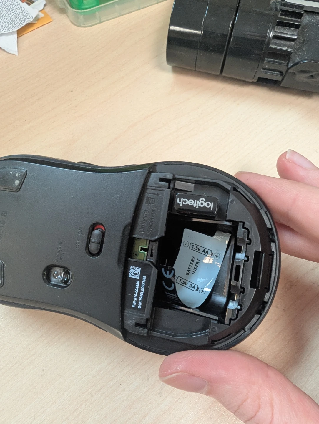 Logitech M510 Wireless Computer Mouse - photo 4