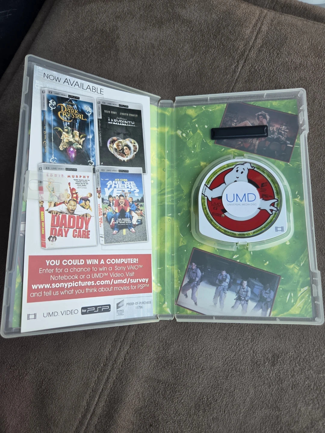 Ghostbusters (UMD Video, Sony PSP) Rare Brand New - photo 2