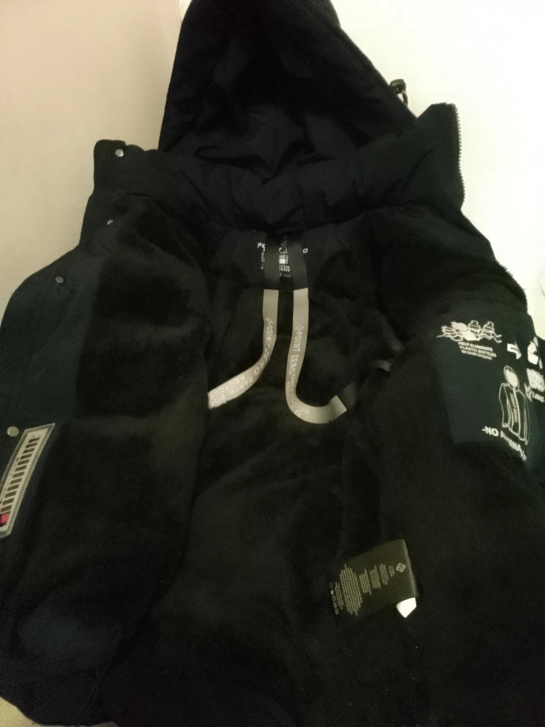 Point Zero Black Puffer Jacket - photo 3