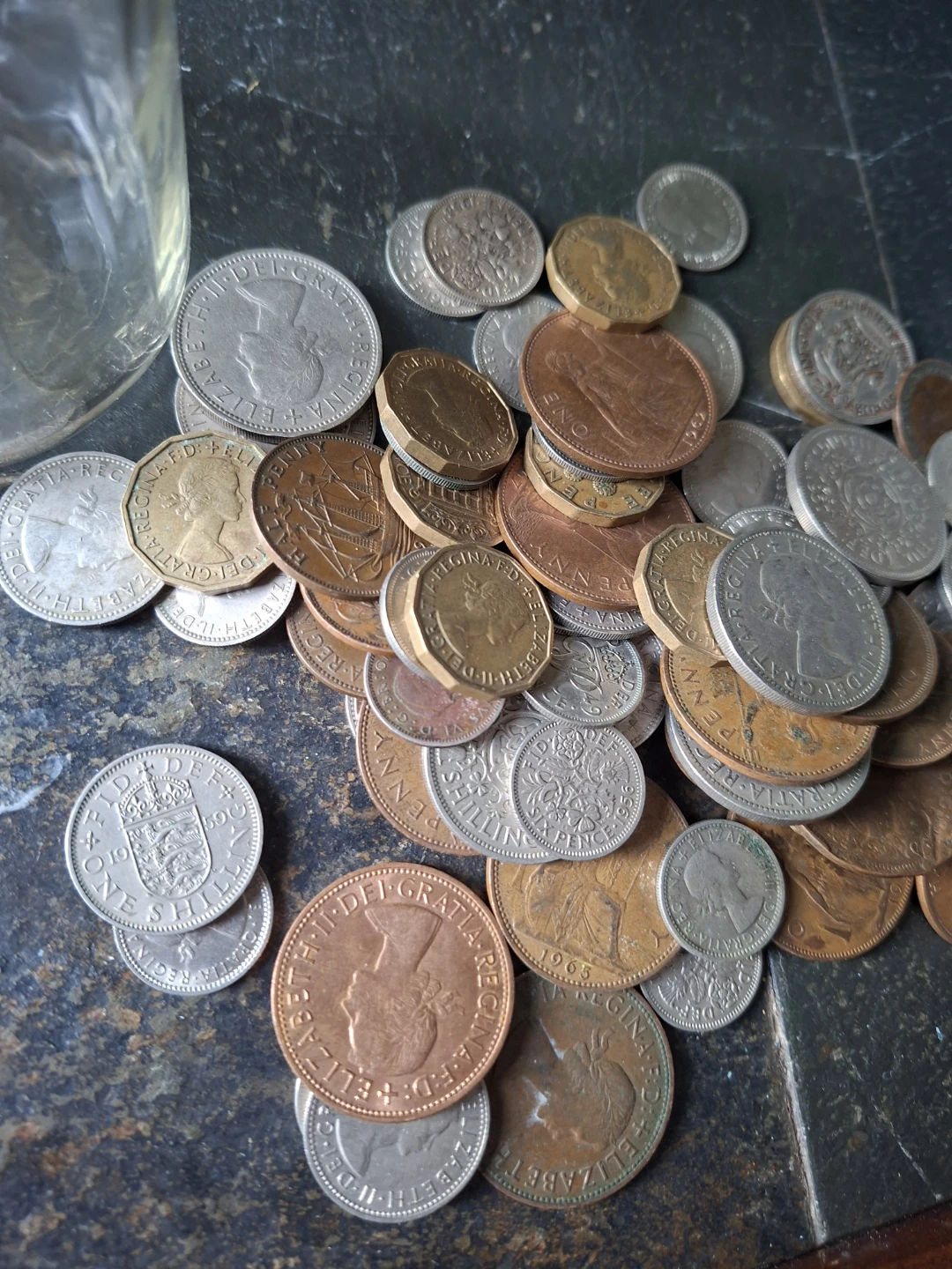 Collection of 1930s to 1960s UK coins - photo 4
