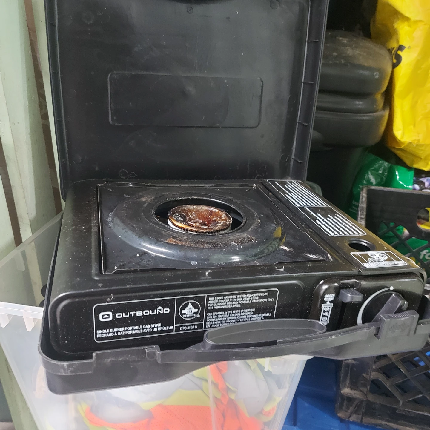 Outbound Single Burner Portable Gas Stove