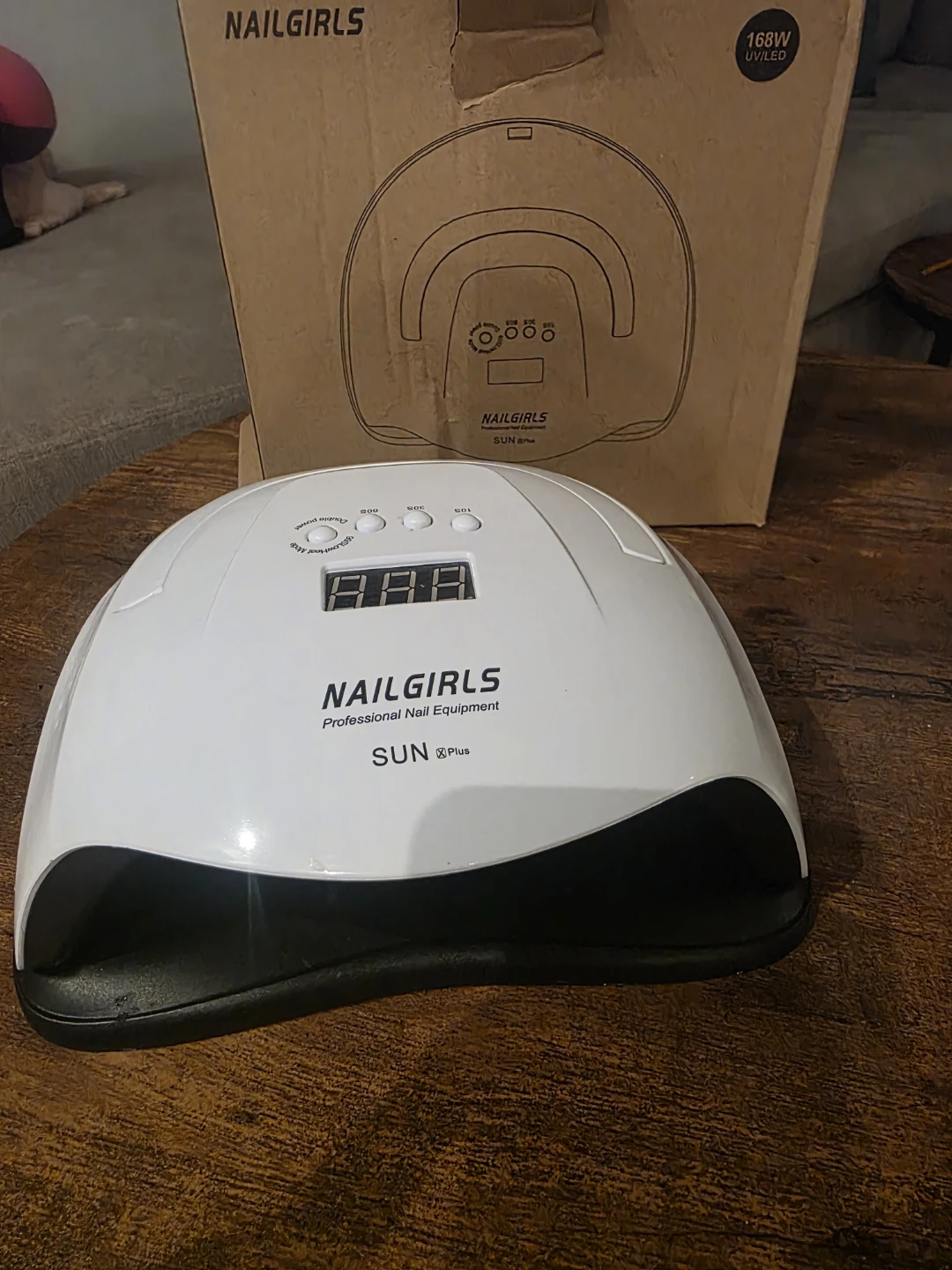 NAILGIRLS SUN X Plus Nail Lamp 168W UV/LED - photo 2