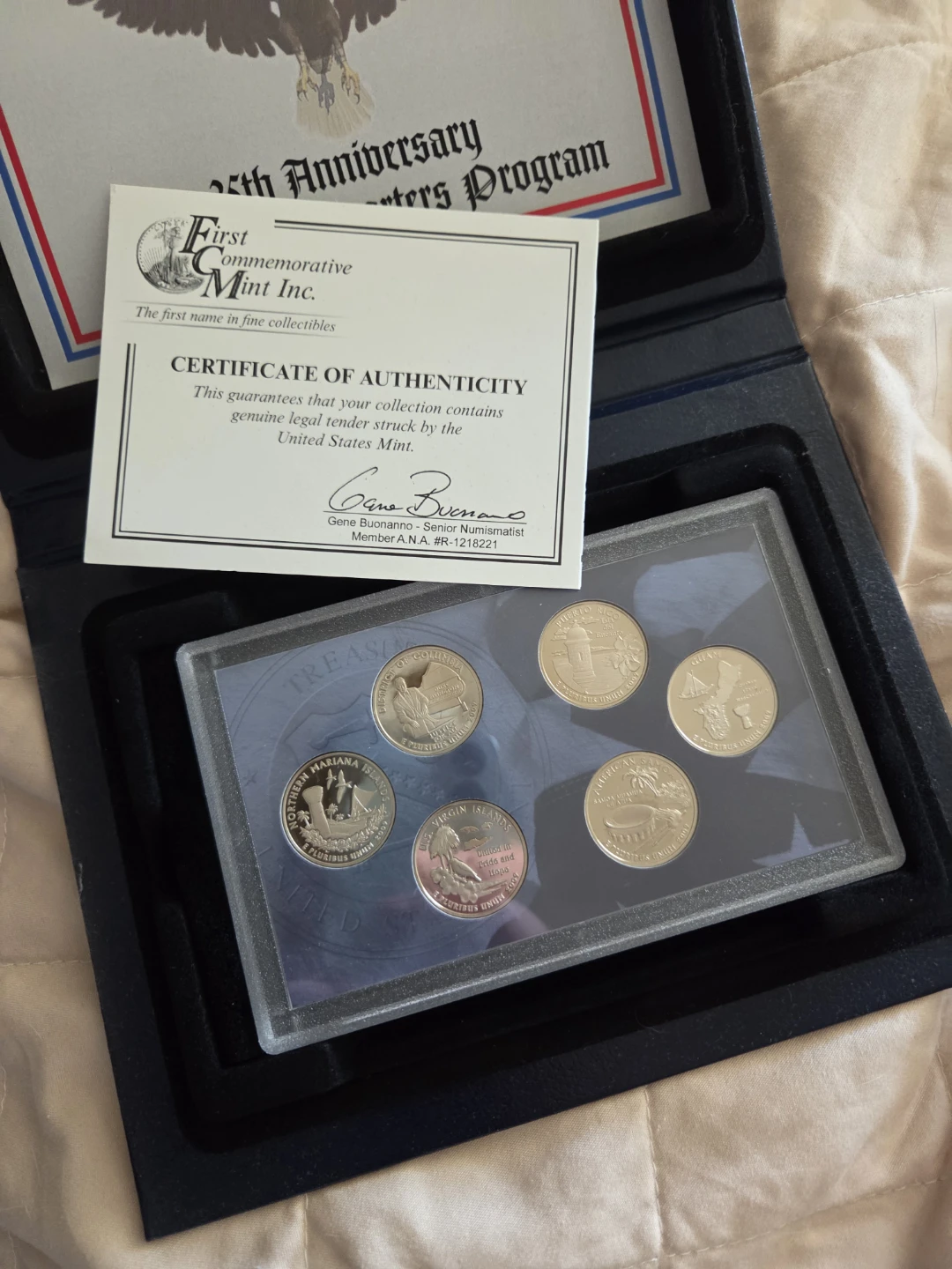 2009 State Quarter Proof Set.complete set 1999-2009 - photo 2