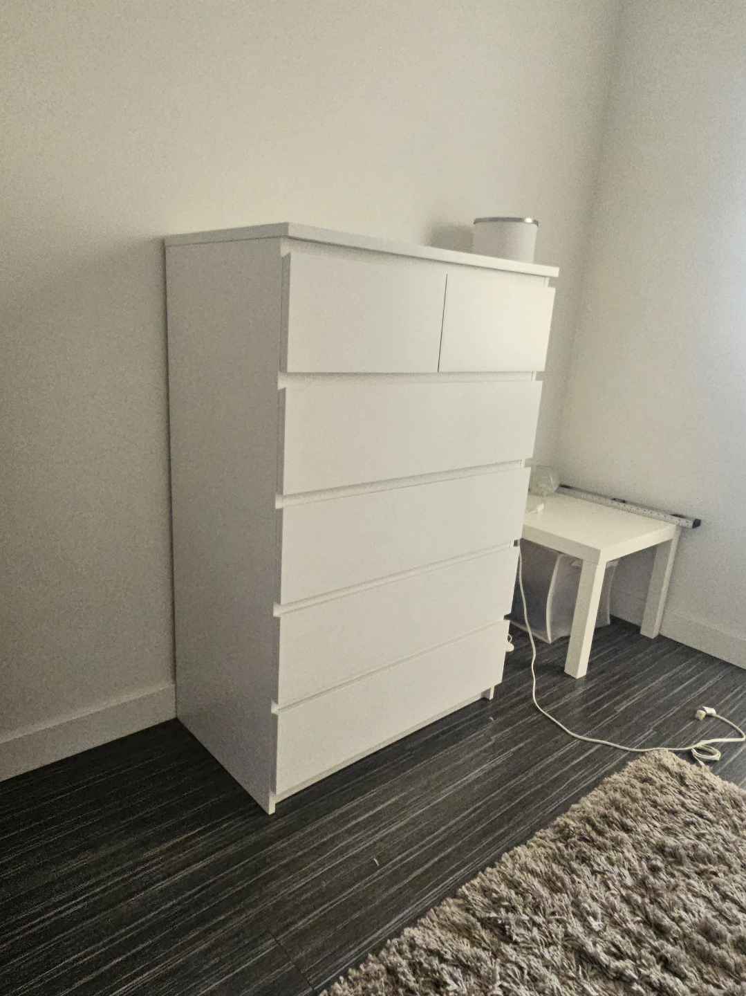 Delivery Available: Malam Dresser 6 Drawer