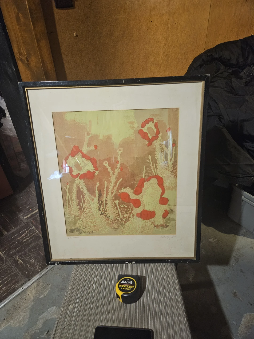 Framed Art Print - Red Poppies - photo 2
