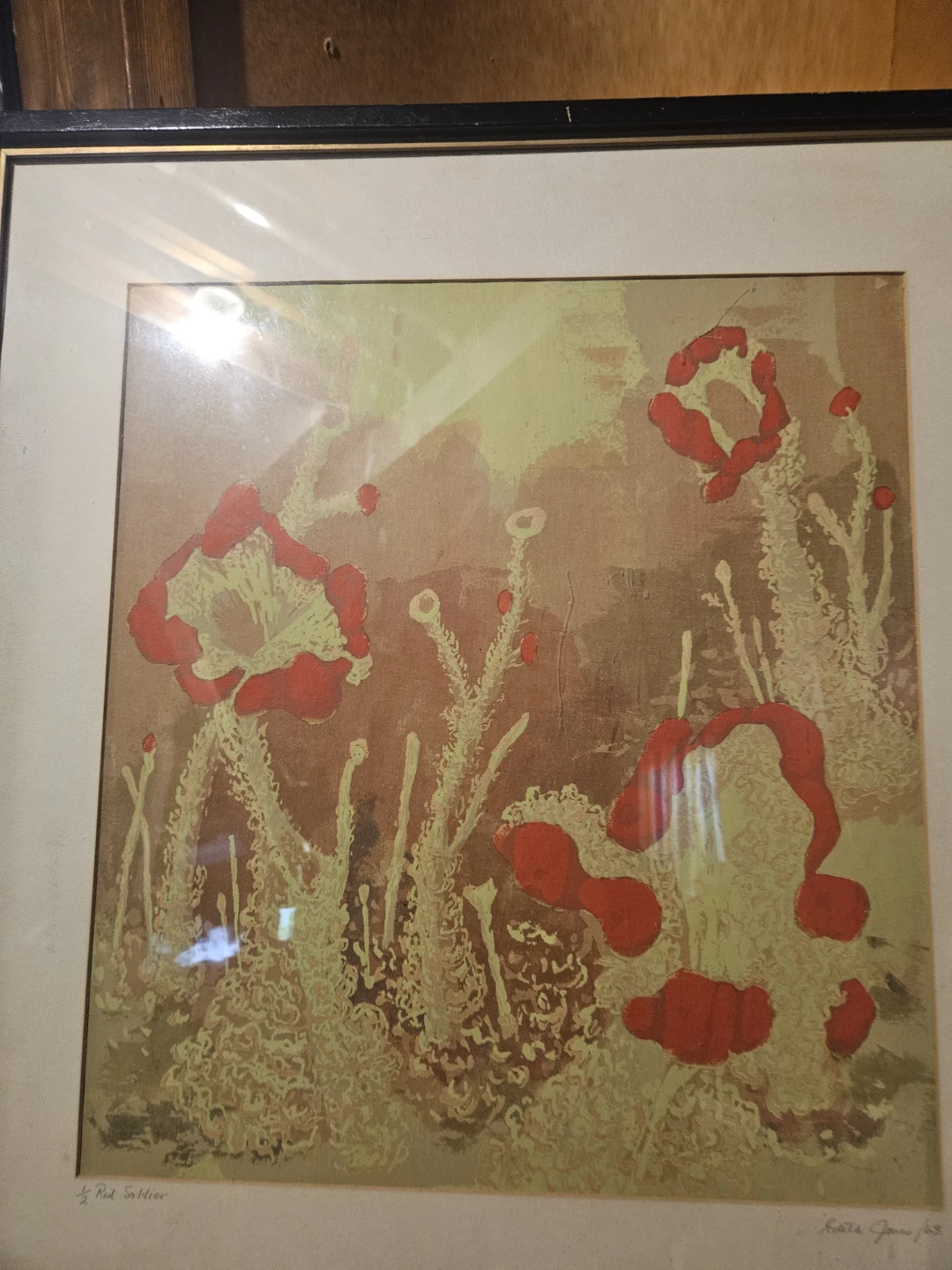 Framed Art Print - Red Poppies - photo 3