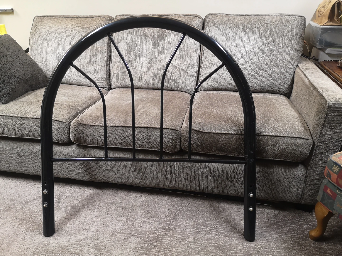 Metal Headboard ~ Twin Size Bed