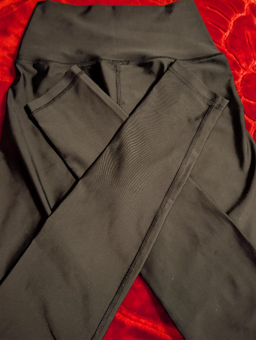⚽ Aerie OFFLINE Hi-Rise 7/8 Leggings shiny black - photo 3