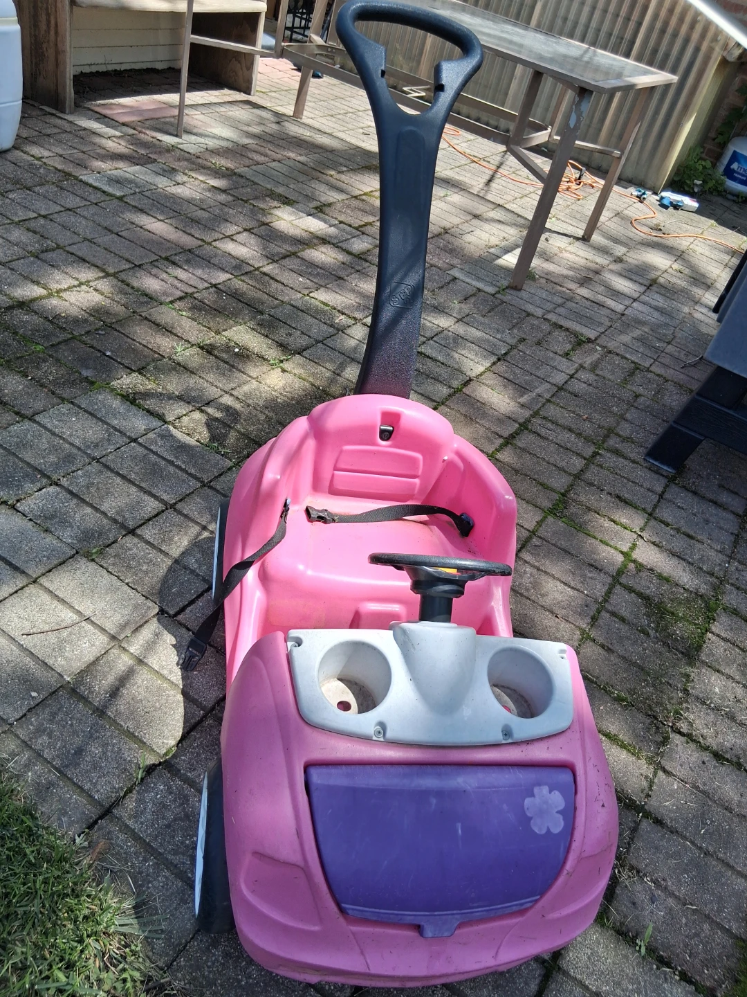 Pink Ride-On Push Car Toy - photo 3
