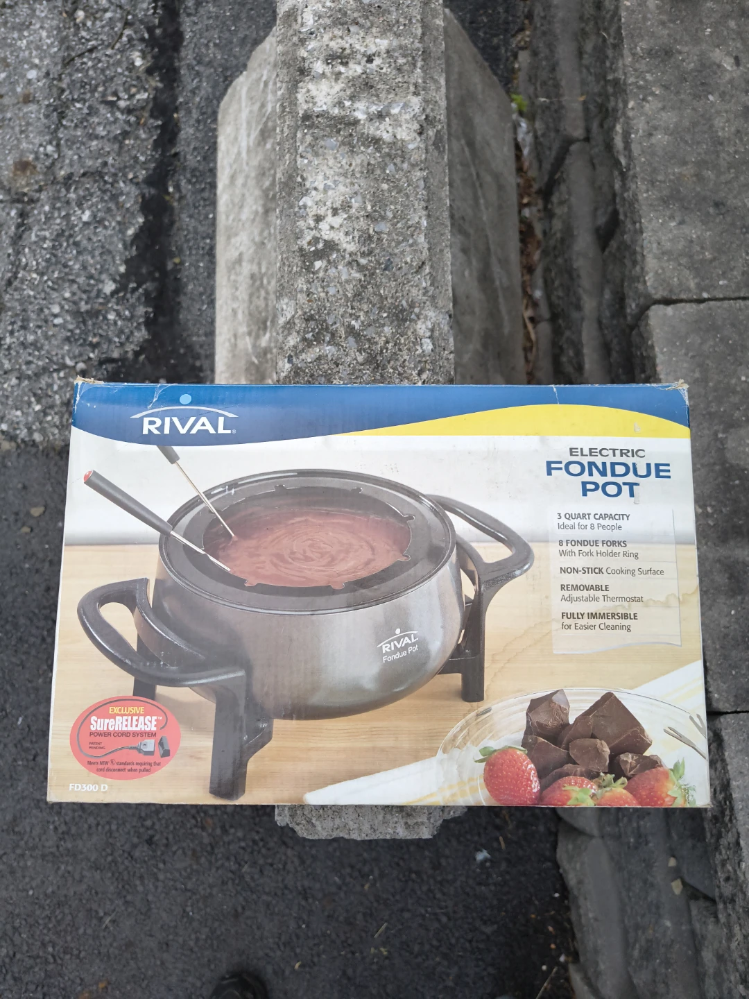 Rival electric fondue pot