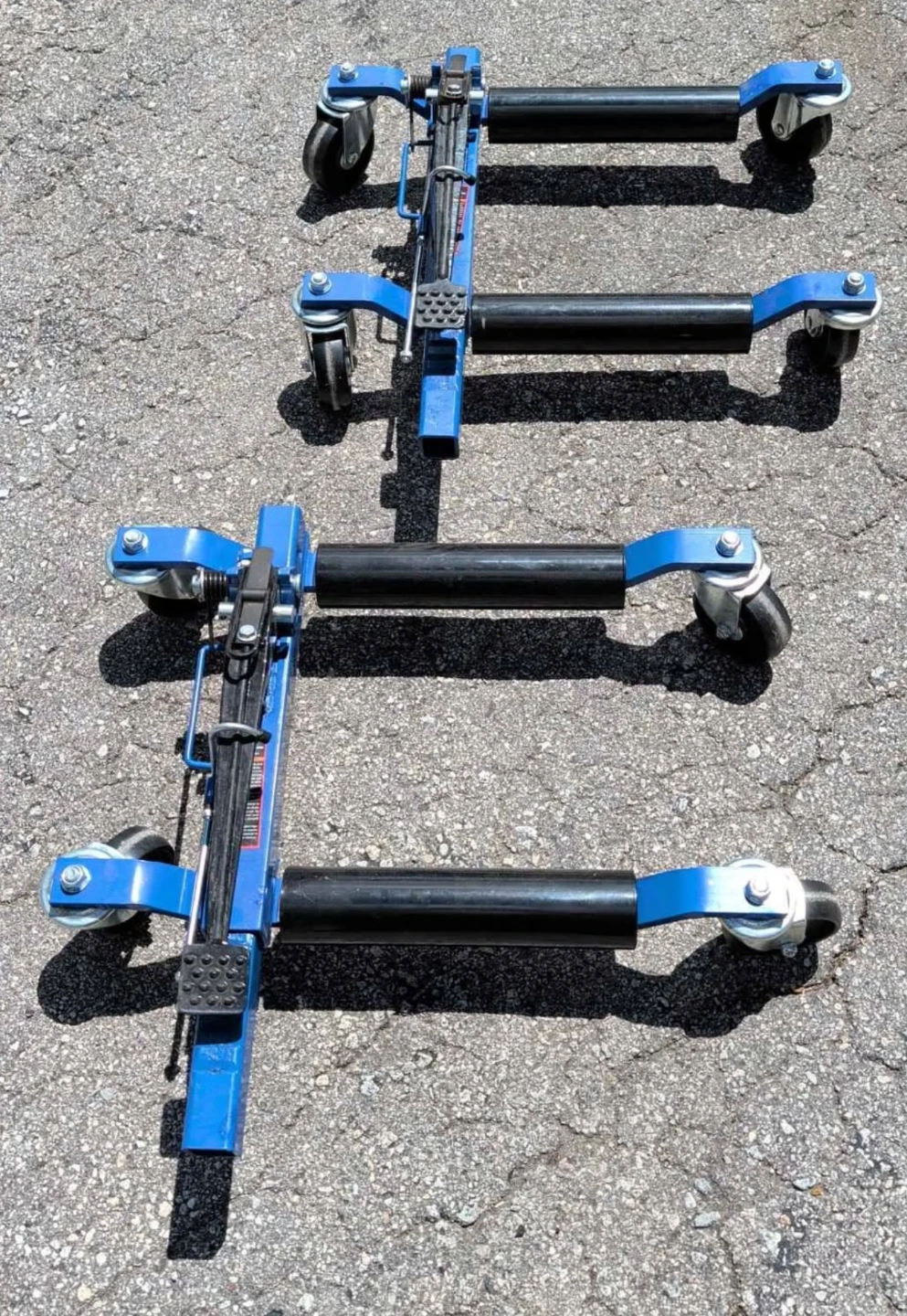 2x Car Vehicle Tire Wheel Dolly - Used Once - photo 2