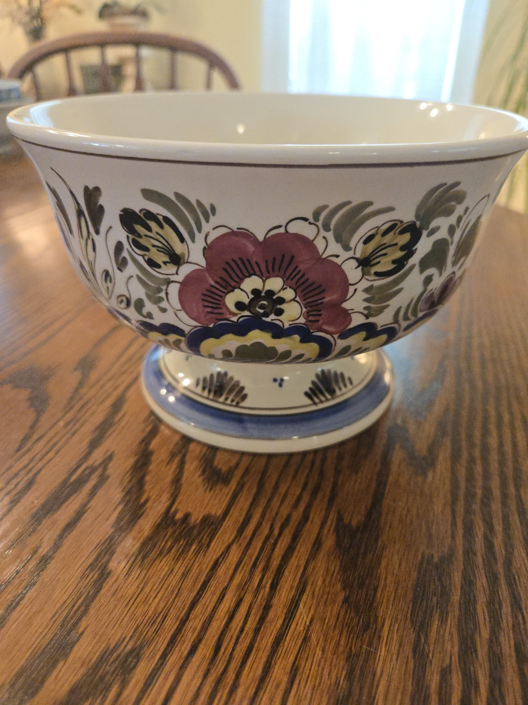 Hand-Painted Decorative Bowl