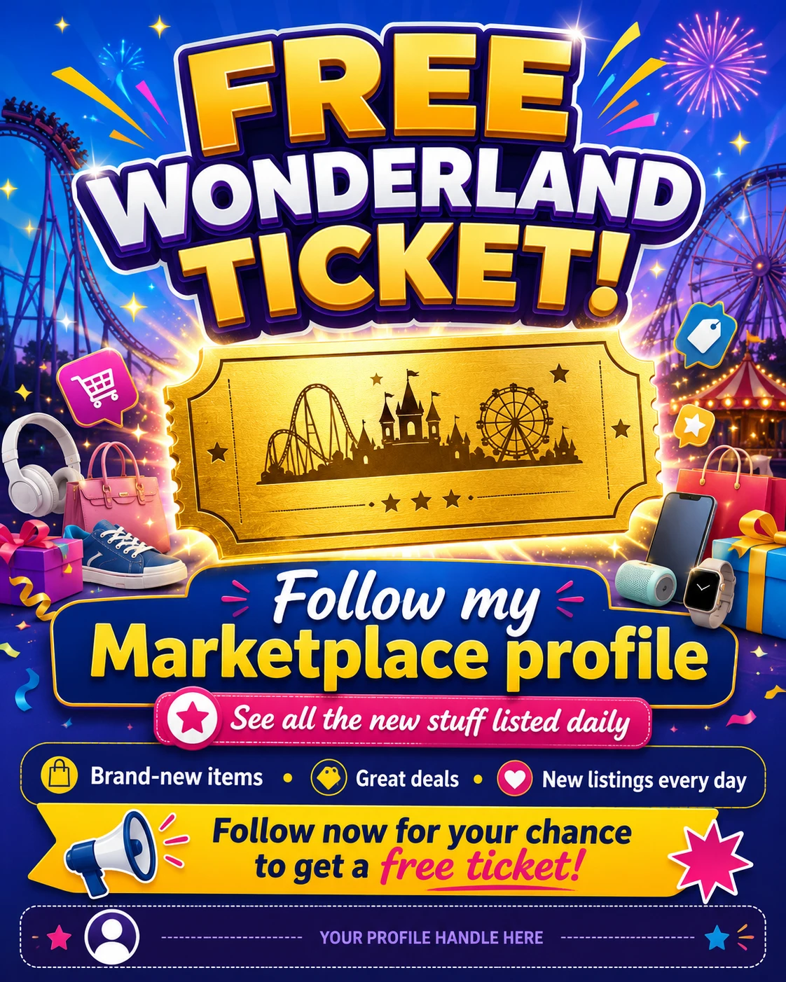 Free Wonderland Tickets!