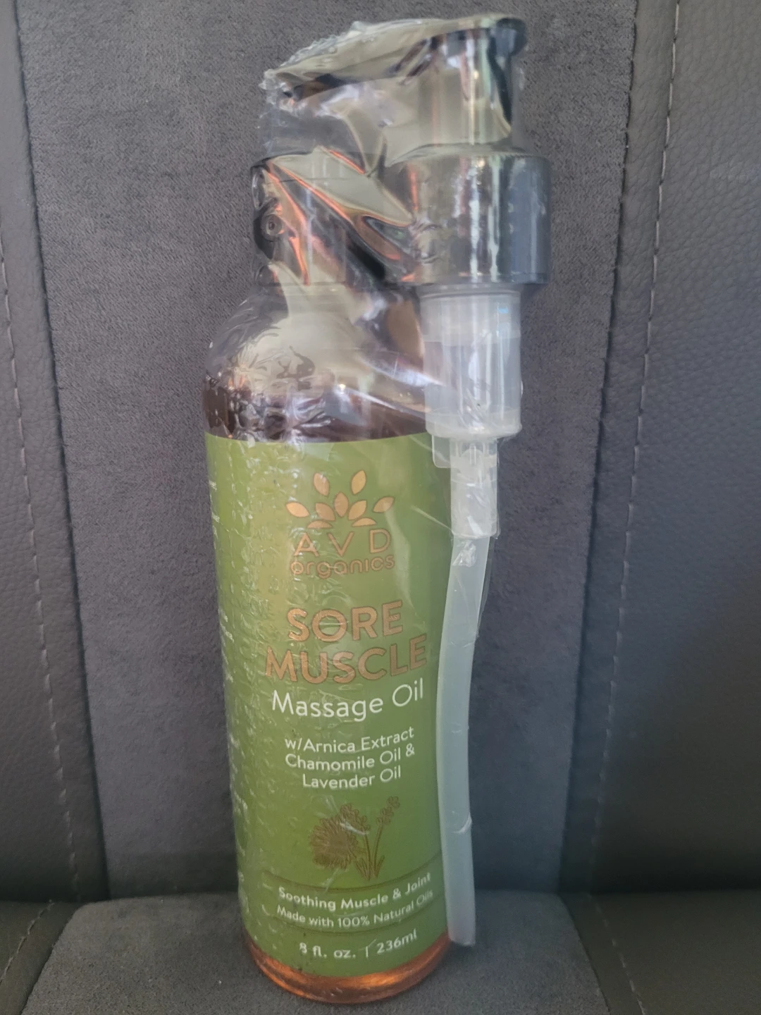 AVD Organics Sore Muscle Massage Oil - 8 fl oz