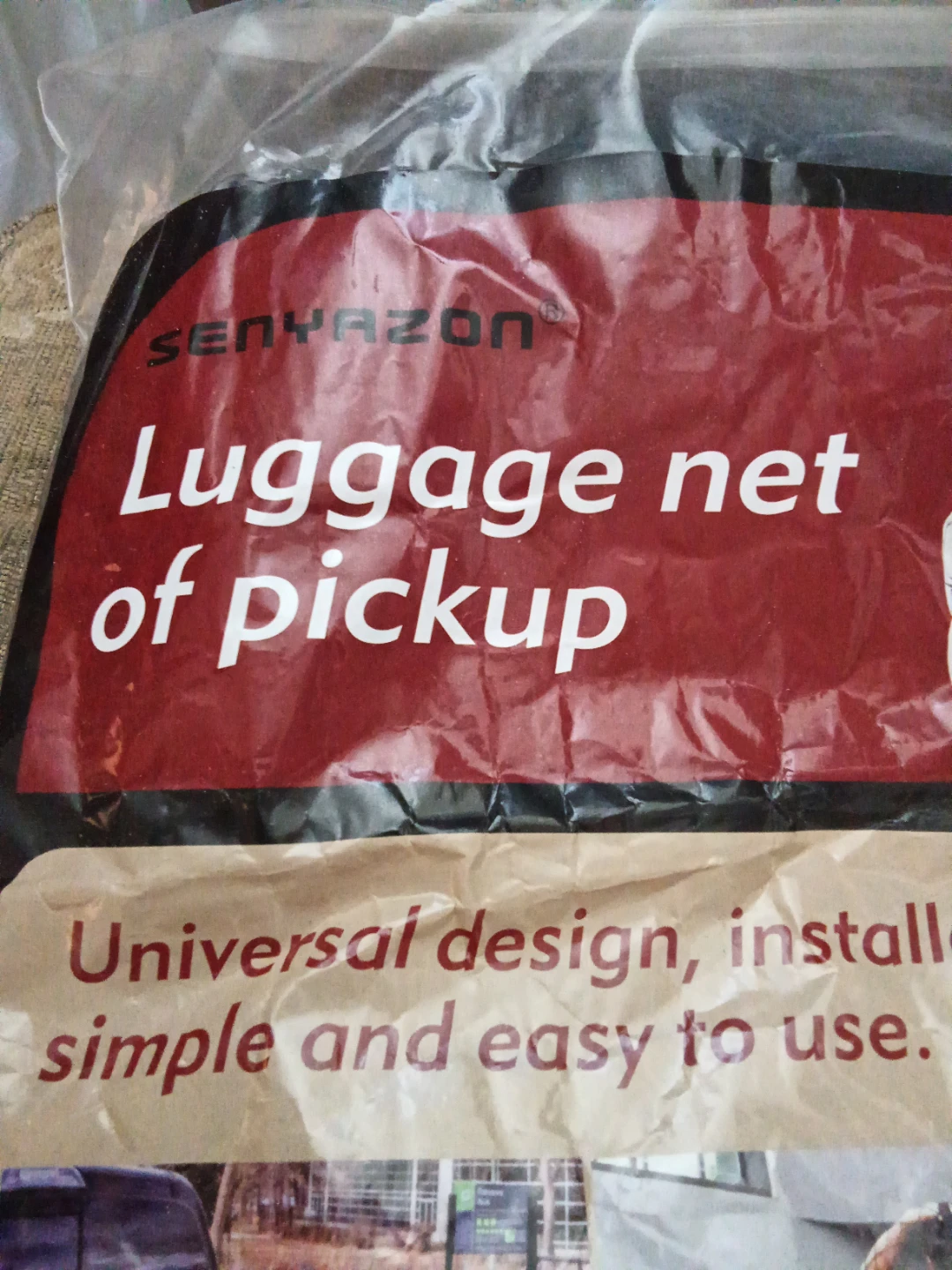 Senyazon Luggage Net for Pickup Truck