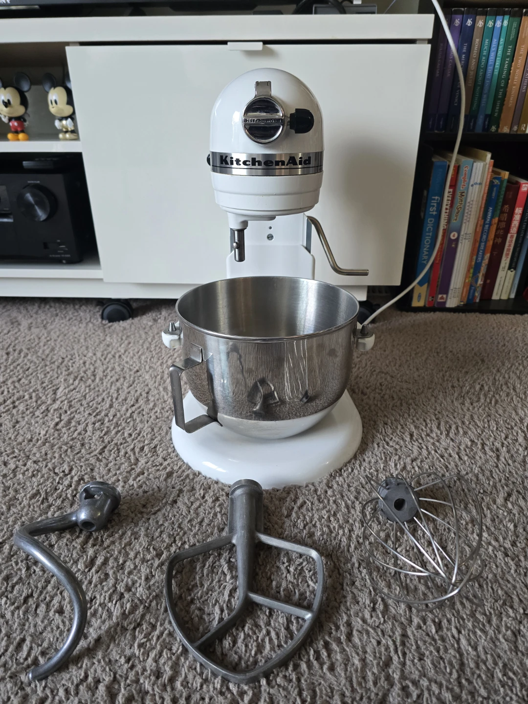 KitchenAid mixer 5quart 450 watts